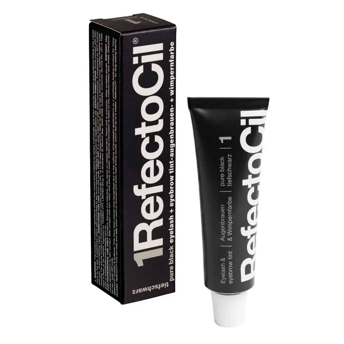 RefectoCil 1 Pure Black Tint - 15ml