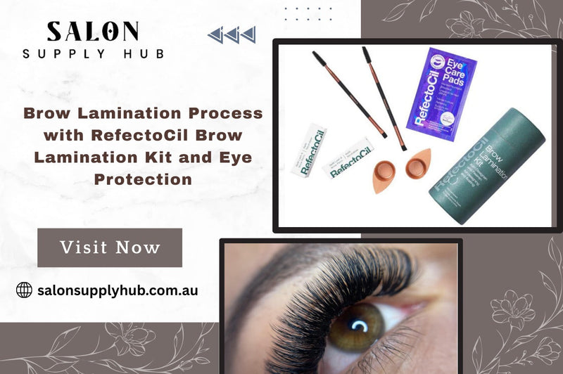 Brow Lamination Guide: Using RefectoCil Brow Lamination Kit with Eye Protection